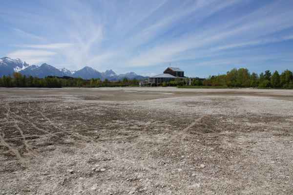 Forggensee  , ohne Wasser