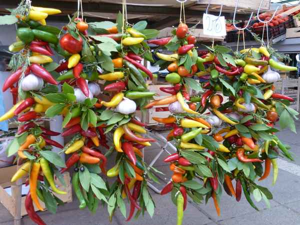 Bunte Peperoni