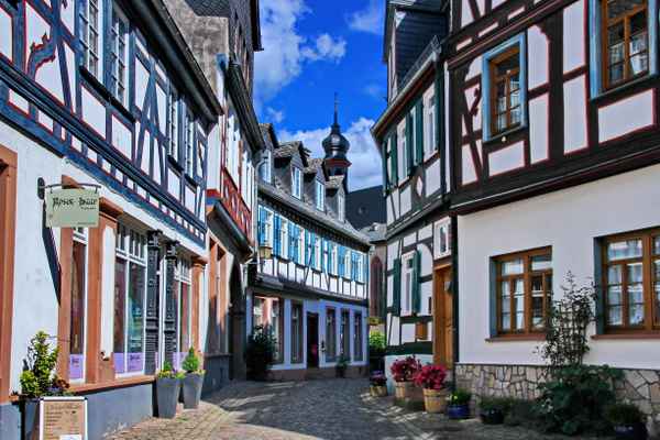 idyllische Gasse in Eltville