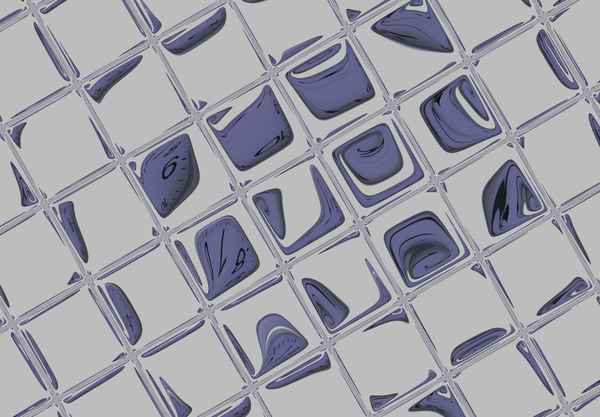 Raster grauviolett gross