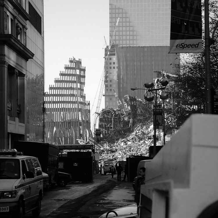 Die Überreste von 9-11