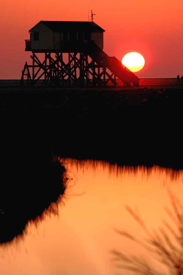 traumhafter Sonnenuntergang