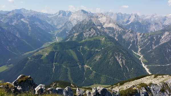 Blick auf das Karwendel