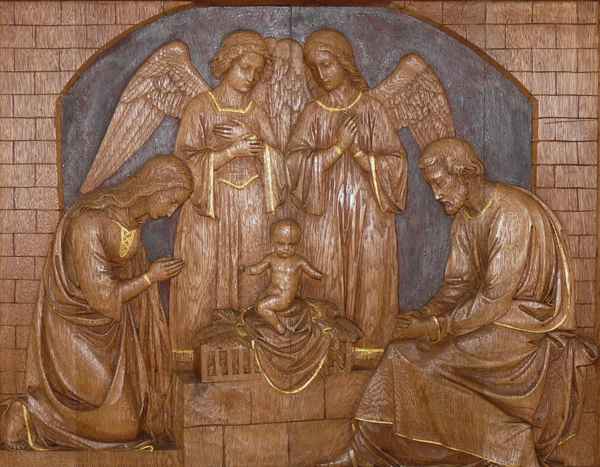 Weihnachtsrelief 1