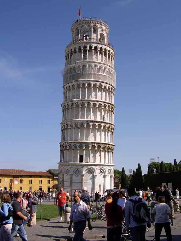 Der schiefe Turm von Pisa