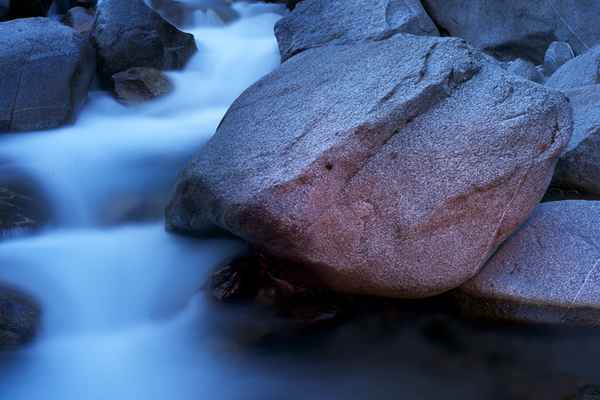 stone in blue