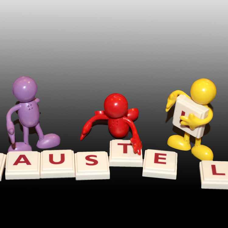 Plastikmännchen BAUSTELLE