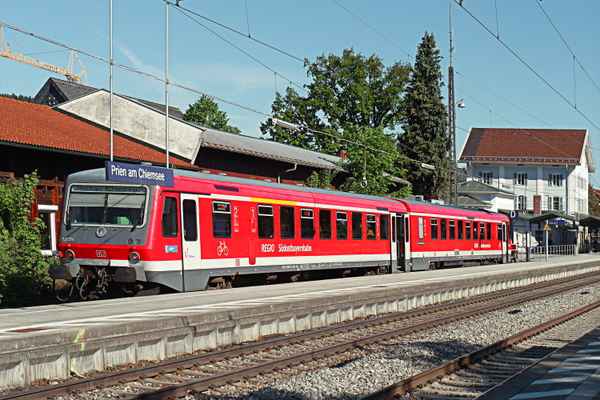 bereit zur Abfahrt in die Berge