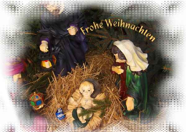 Weihnachtskrippe