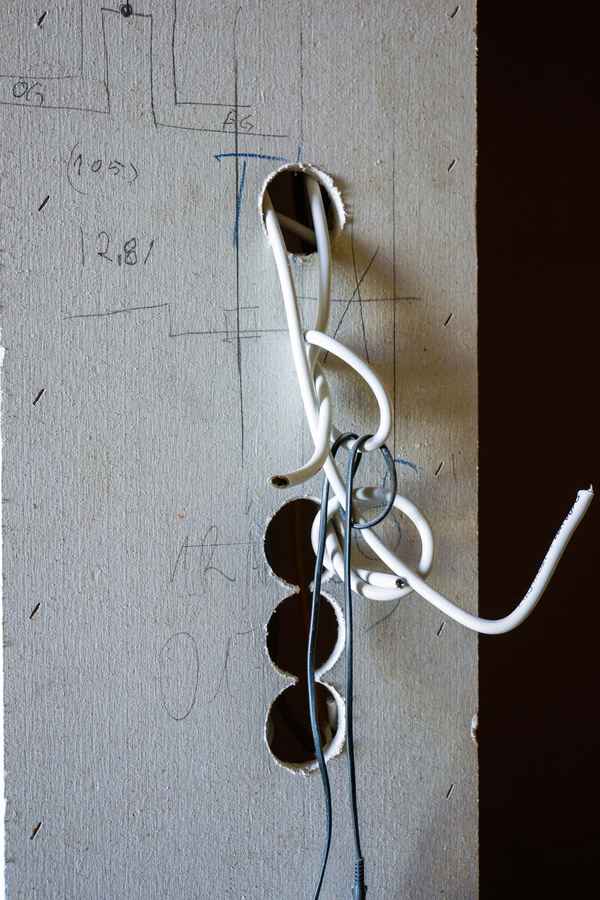 Baustelle - Elektroarbeiten