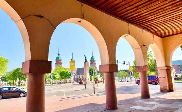 Stadthaus-Arkaden in Freudenstadt