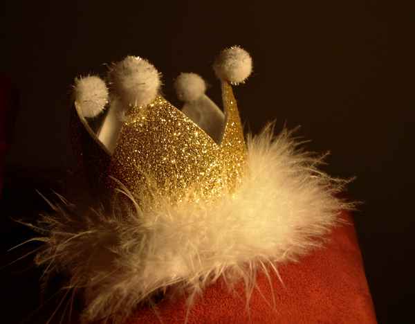 Krone eines Weihnachtsengels