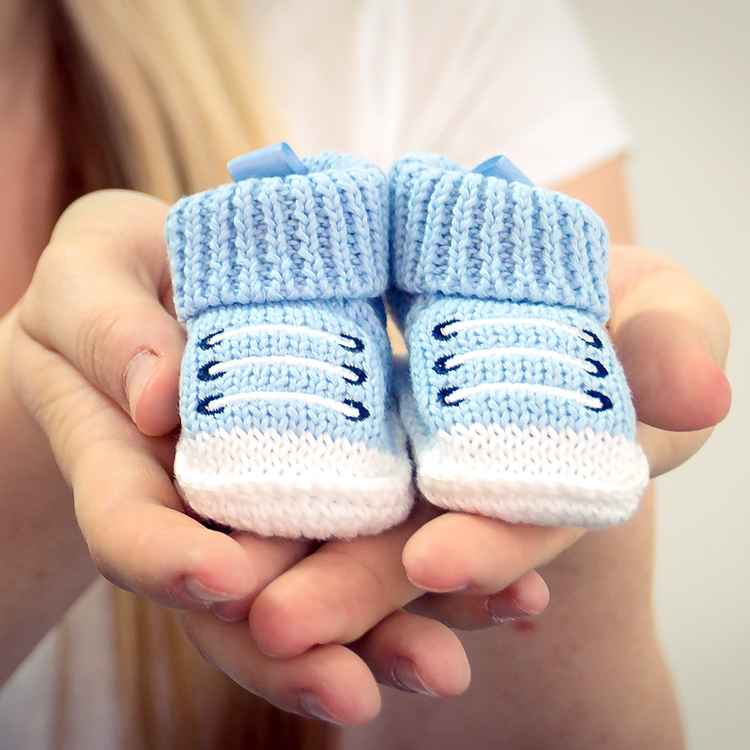 Vorfreude auf ein Baby