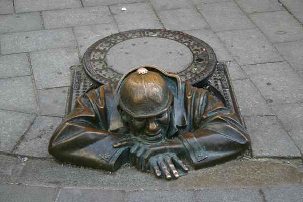 man at work - Bratislava