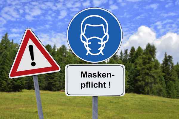 Maskenpflicht, Maske tragen