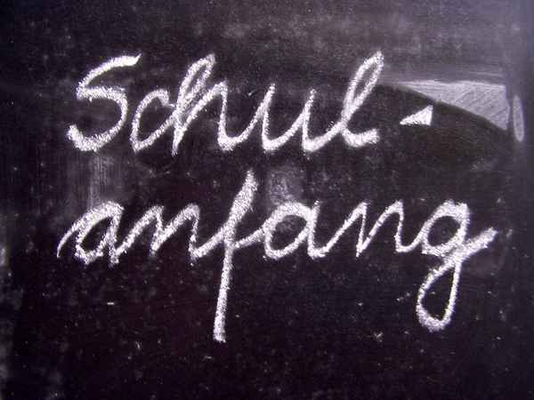 Schulanfang