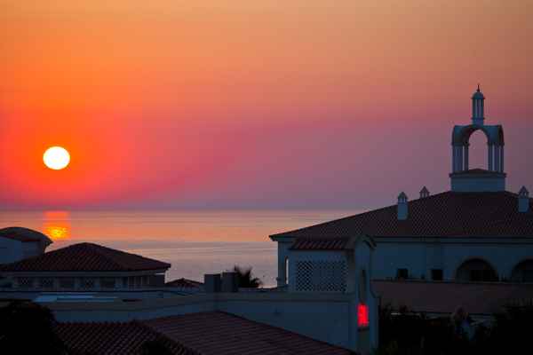 Sonnenuntergang an der Costa de Luz