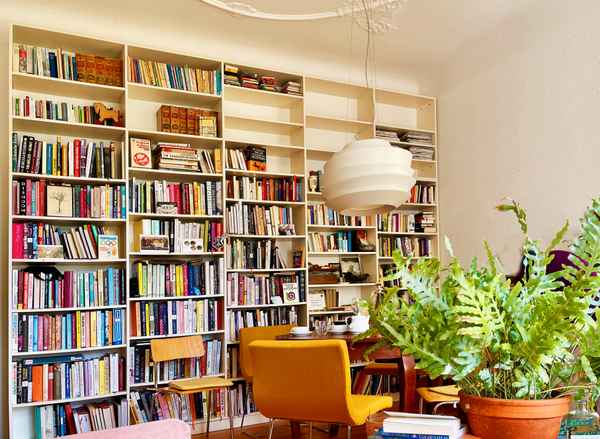 Wohnen mit Büchern