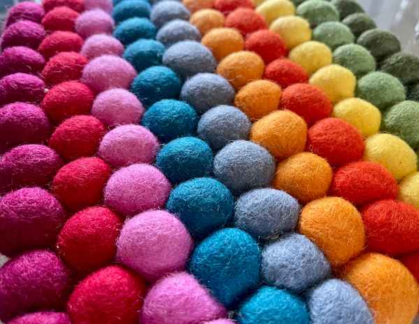 Textiles Farbenspiel