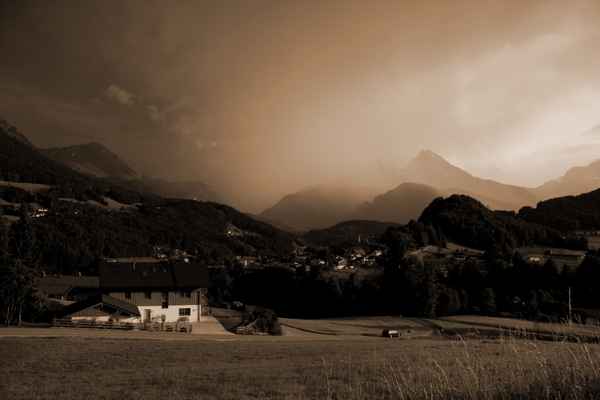Gewitter am Watzmann