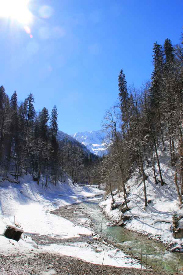 Die Partnach - ein Wildbach im Reintal 02