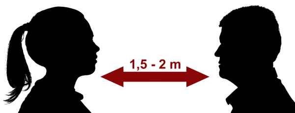 Coronavirus - Abstand halten!