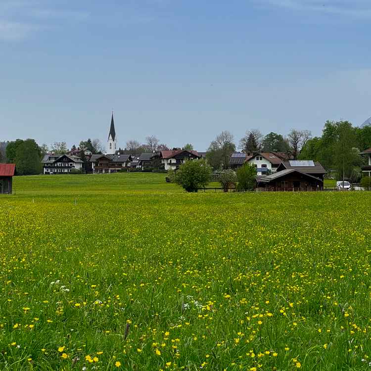 Oberstdorf im Frühling