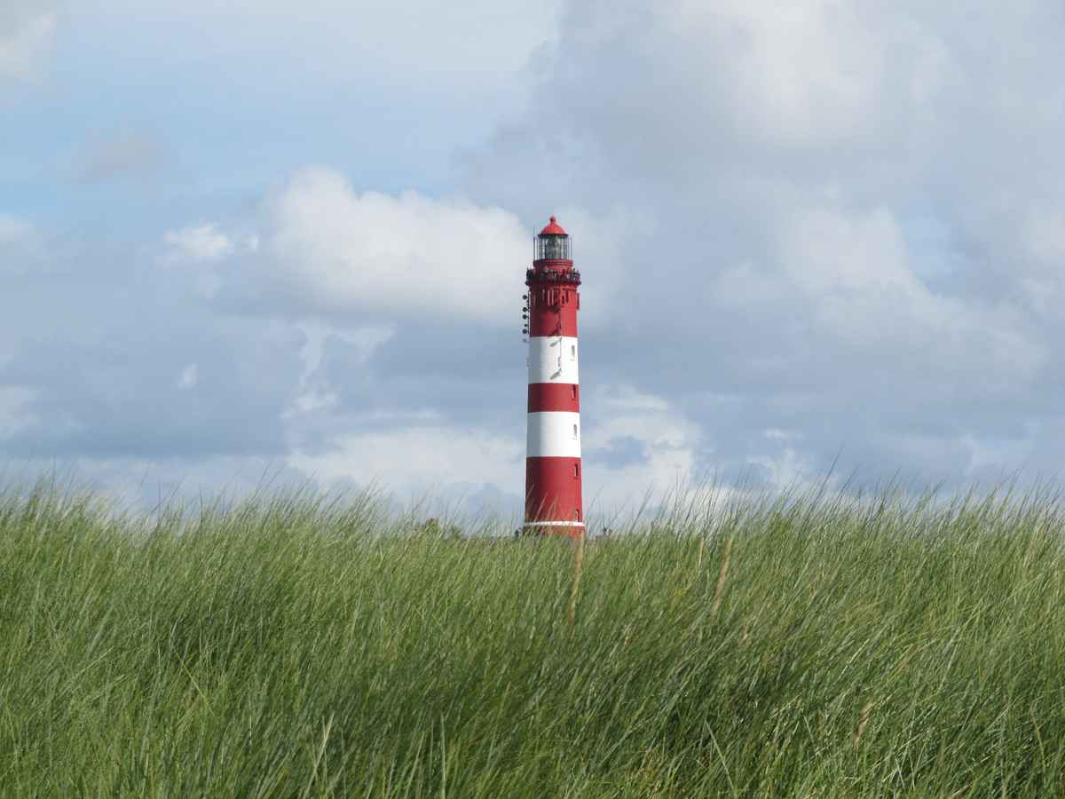 Leuchtturm und Dünengras
