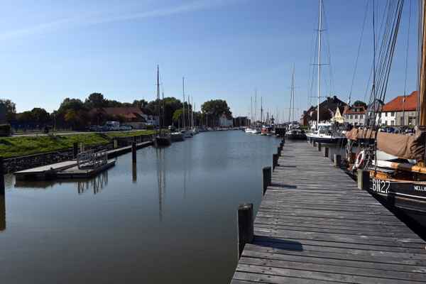 Hafen von Gl&uuml;ckstadt