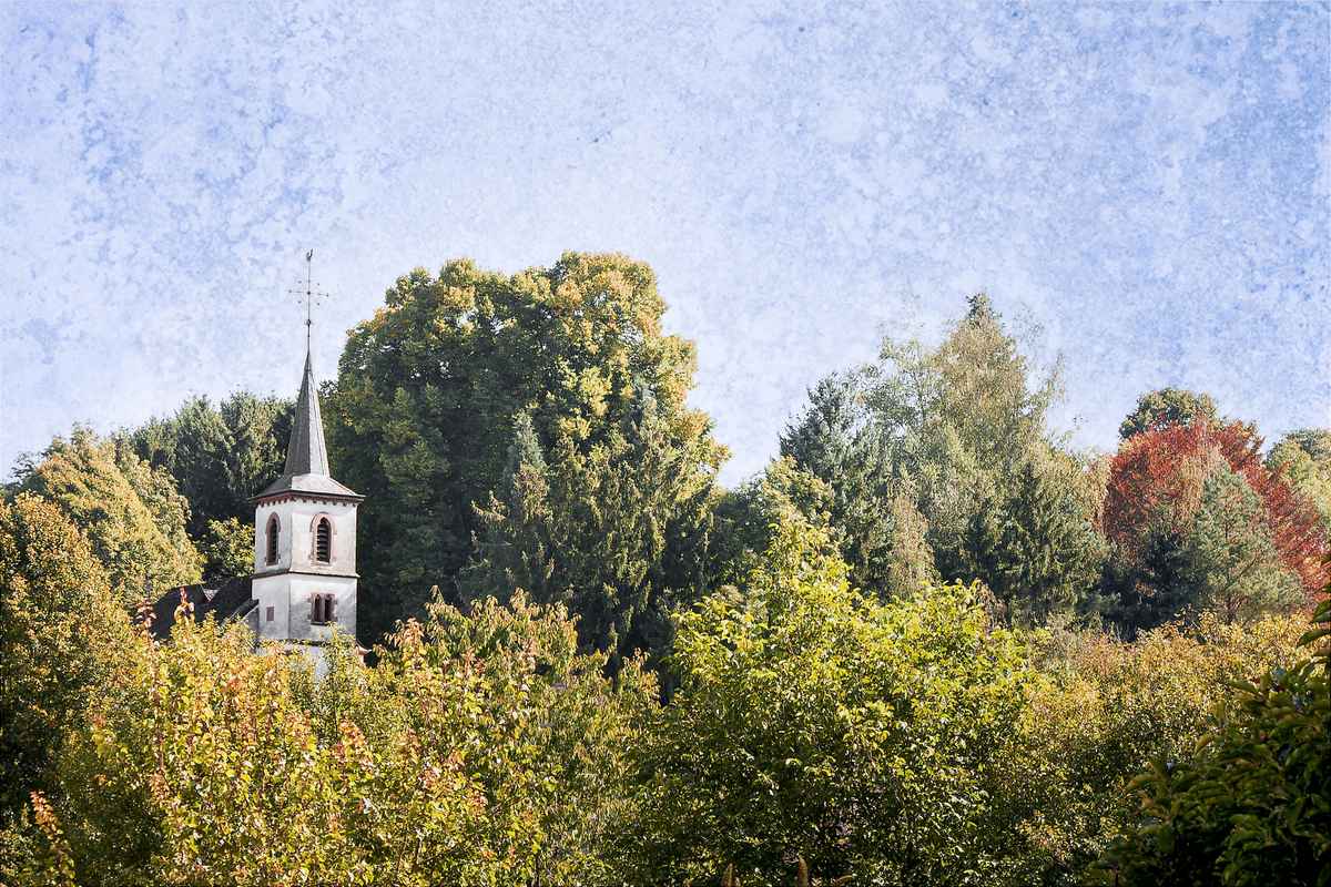 Dorfkirche in Hüttingen