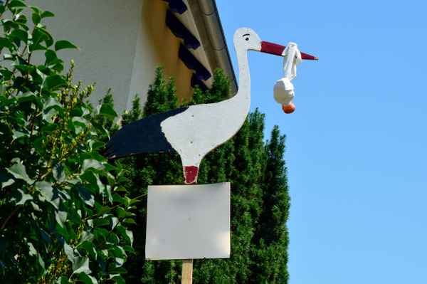 Klapperstorchschild