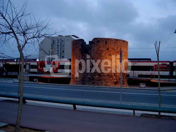 St. Susannas Bahnhof in Spanien