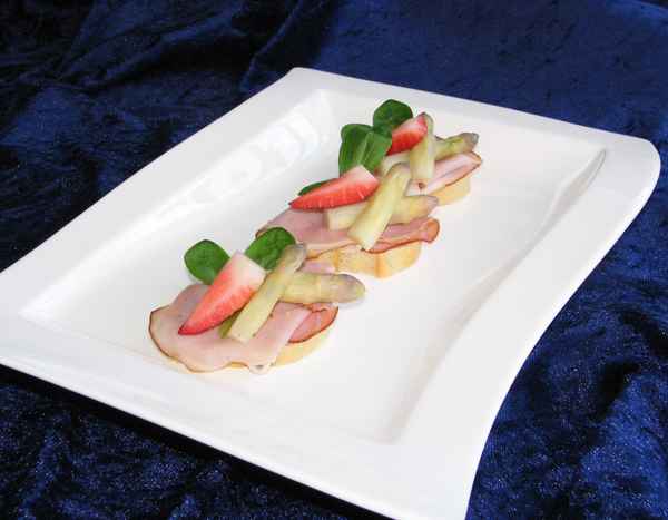 Spargelhäppchen