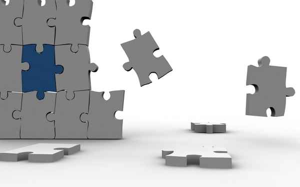 Puzzel Mauer