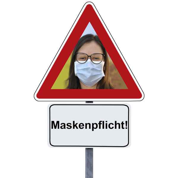 Maskenpflicht, Maske tragen