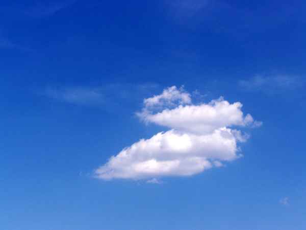 Wolken romantisch