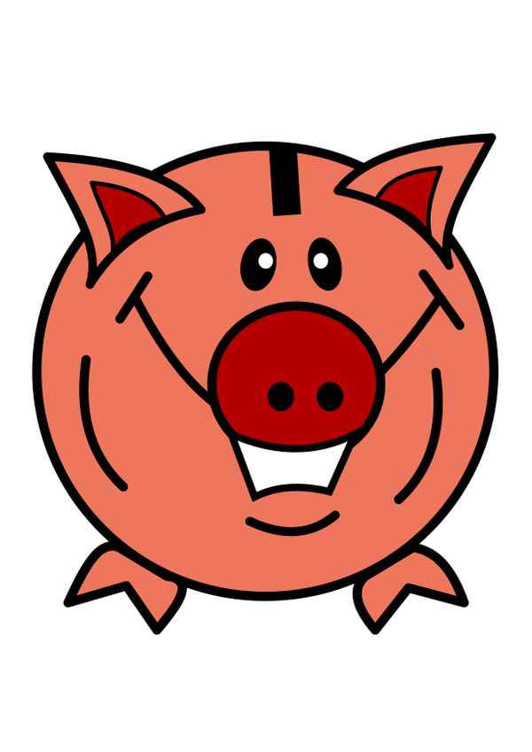 Lustiges Sparschwein