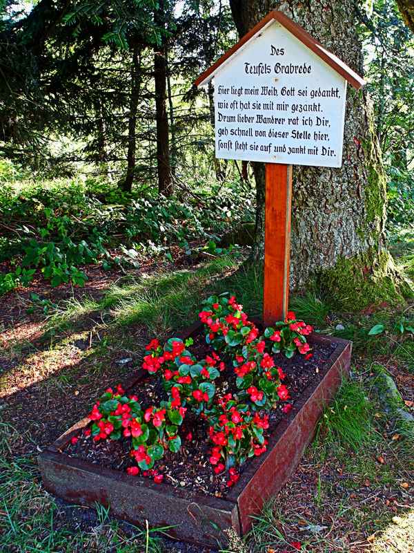 des Teufels Grabrede