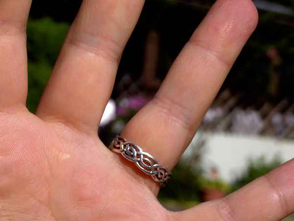 Hand mit Ring