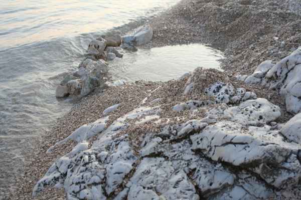 Wasser und Steine
