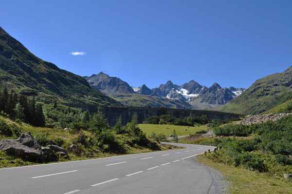 Zwischenhalt auf der Silvretta-Hochalpenstrasse