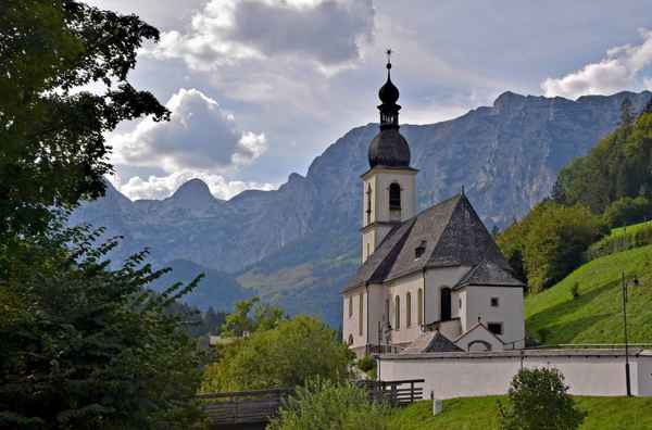 Kirche Ramsau/Bayern