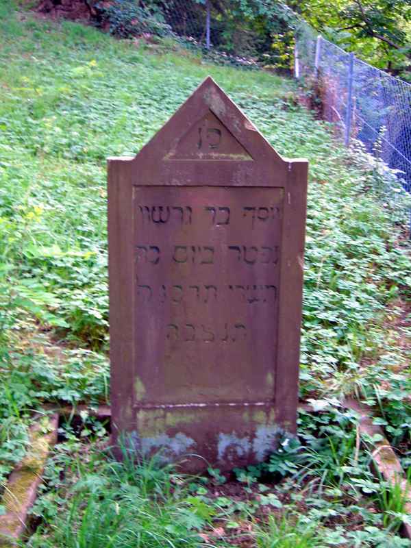 Jüdischer Alter Friedhof in Miltenberg