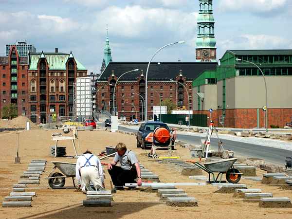 Hafencity - Baustelle Großer-Grasbrook