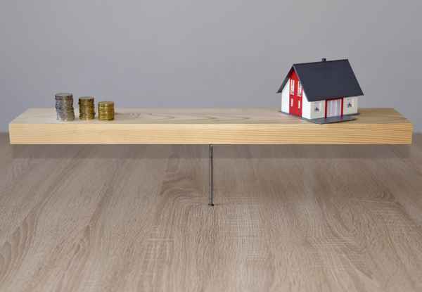 Balance der Finanzierung bei der Baufinanzierung