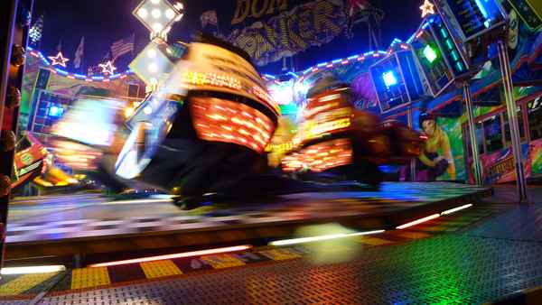 Dom Dancer in voller Fahrt