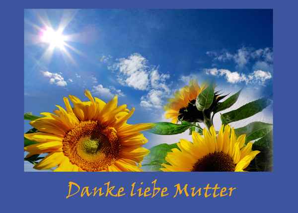 Danke liebe Mutter