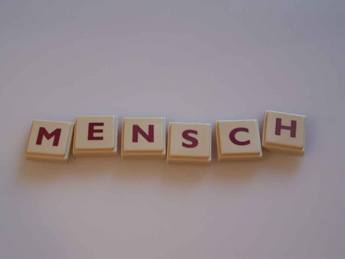 Wortbild Mensch