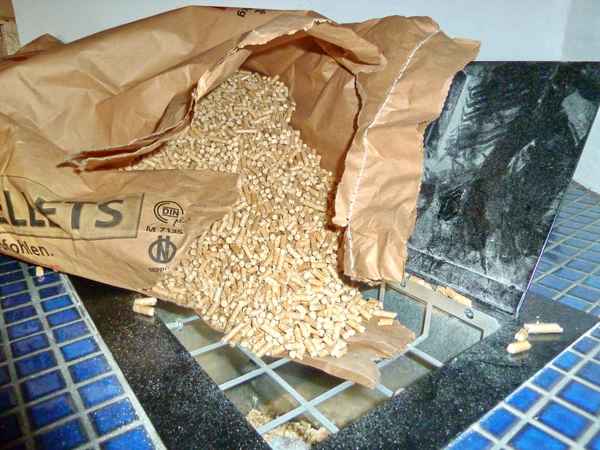 Holzpellets zum Heizen