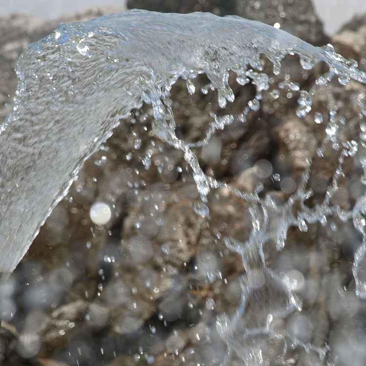 Fontäne am sowjetischen Ehrenmal in Wien